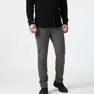 Mavi Marcus Mens' Slim Straight Leg Feather Gray Dress Pants Size 32/32